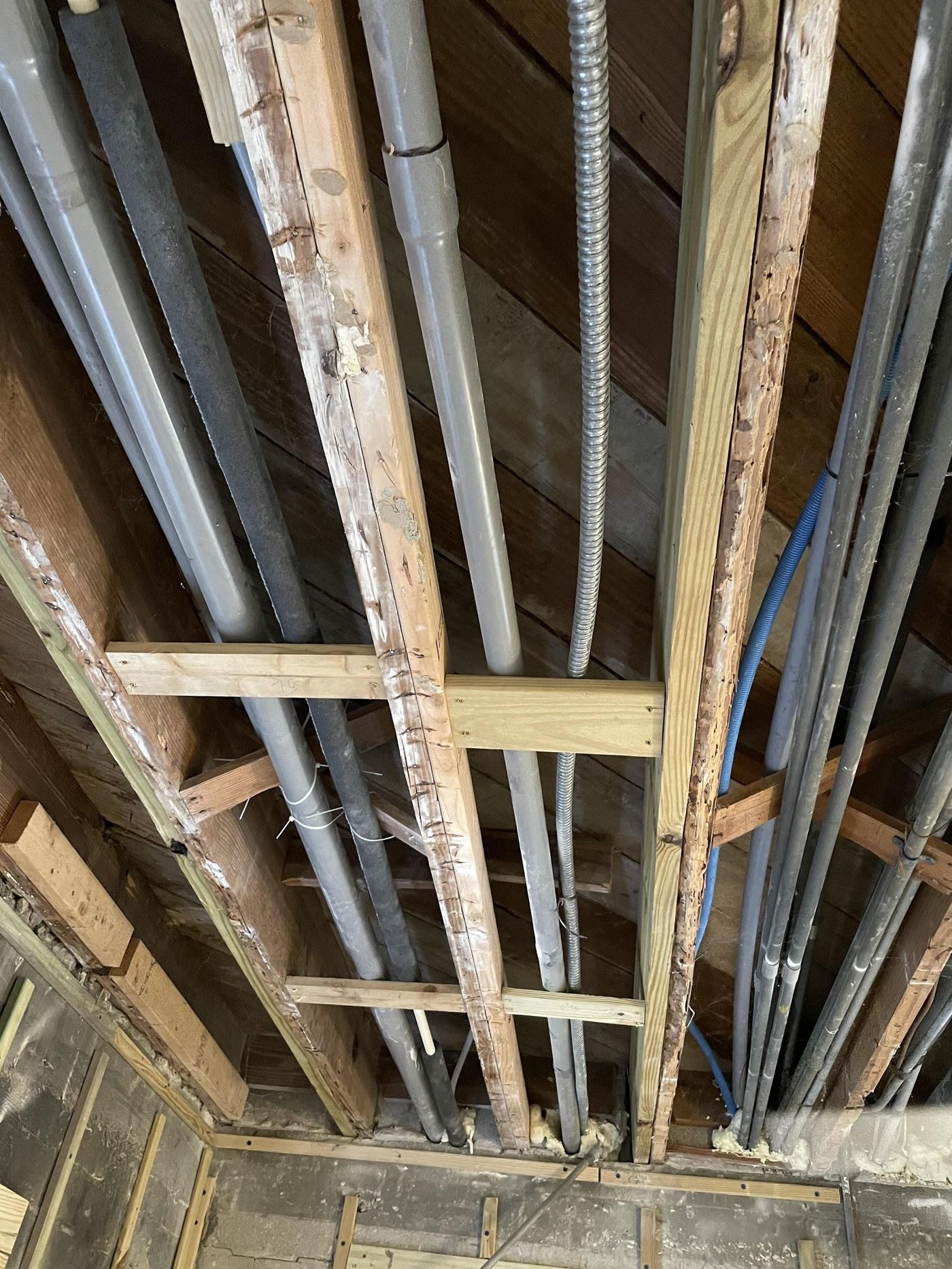 Sistered joists